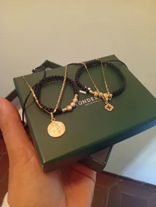 Manillas Artesanales , y colgantes Oro 18k Certifi