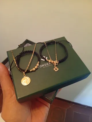 Manillas Artesanales , y colgantes Oro 18k Certifi