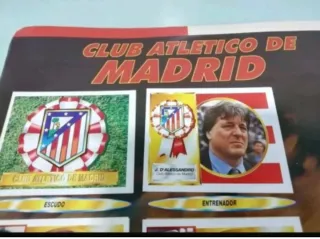 ALBUM LIGA 94/95 EDICIÓN ESTE CON ALESSANDRO