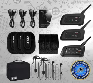 Kits SCAs Tipo C (3 ou 4 unidades) Arbitro , rádio