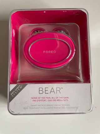 FOREO BEAR Masajeador Facial Microcorriente Rosa