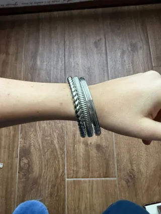 3 Bracciali Calvin Klein Argento