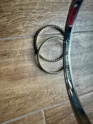 3 Bracciali Calvin Klein Argento