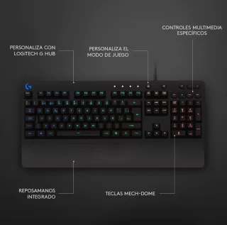 Teclado Logitech G213 RGB Gaming