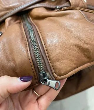 Giacca invernale vera pelle