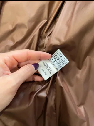 Giacca invernale vera pelle