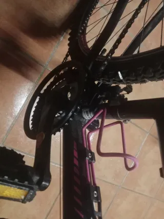 Bicicleta Cosmo 26 Negra y Rosa