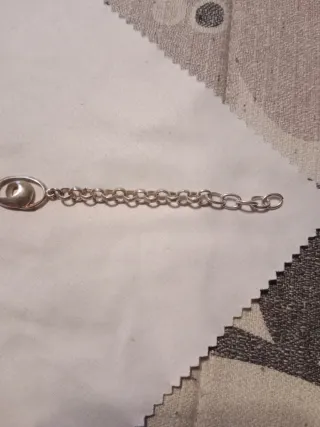 Bracciale in argento con maglie ovali