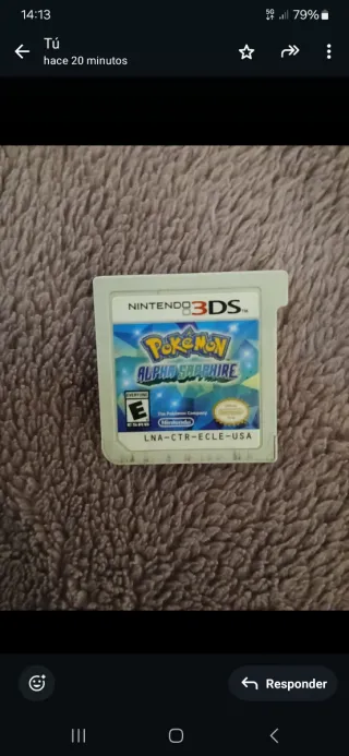 Pokemon Alpha Sapphire Nintendo 3DS