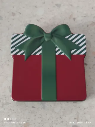 Scatolina regalo metallo