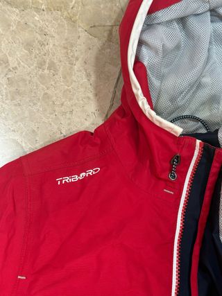 Chaqueta Tribord Roja Talla 11-12 años