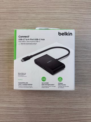Hub USB-C Belkin con scatola