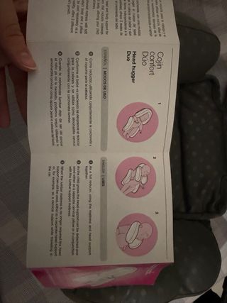 Cojín reductor Babypack Head hugger Duo