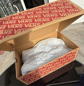 Vans Deportivas Plataforma Negra/Blanca