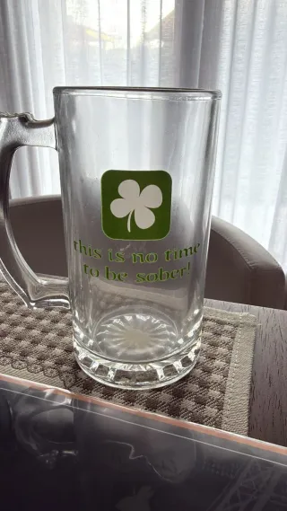 Boccale Birra Irlandese 0.4L Trifoglio