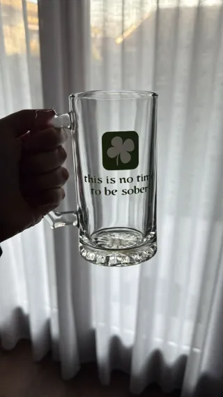 Boccale Birra Irlandese 0.4L Trifoglio