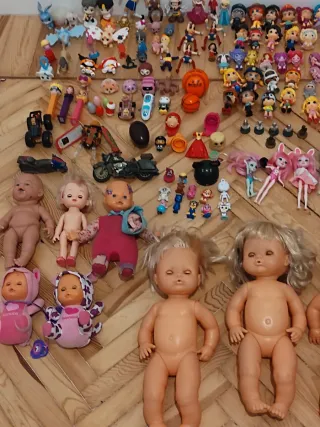 Lote de juguetes variados