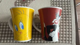Set 2 tazze ceramica Looney Tunes
