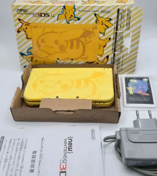 New Nintendo 3DS XL Ips Screen Giallo Pikachu 64gb