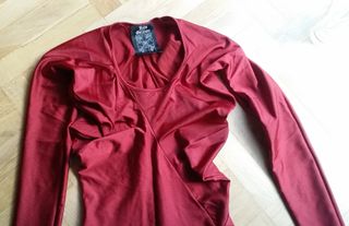 Vestido secondskin drapeado strech John Galliano