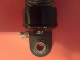 Amortiguador 28 Negro y Blanco. Para pitbike.