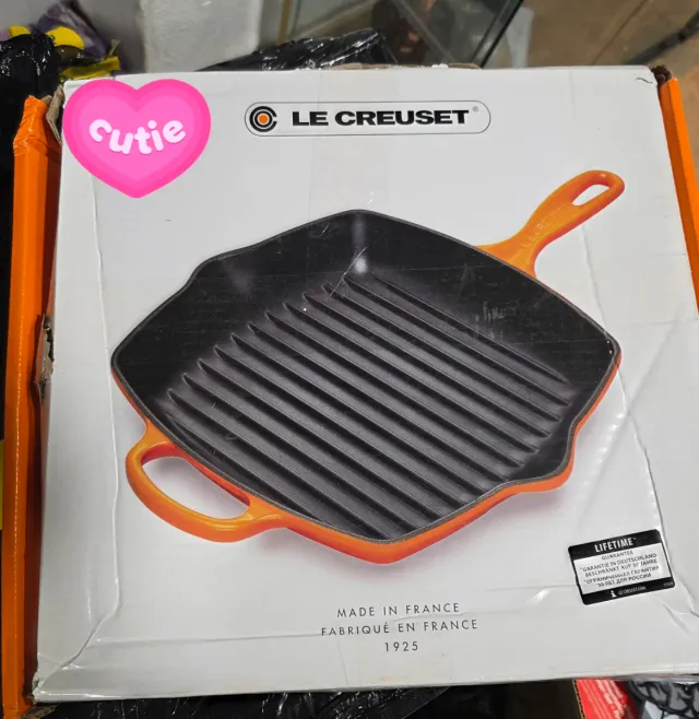 Sartén Le Creuset Hierro Fundido Cuadrada