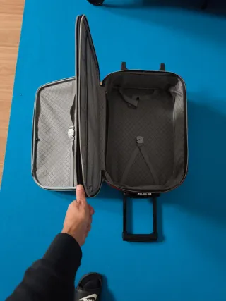 Maleta de viaje Gladiator azul