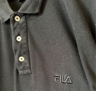 Camicia Polo | Nera | FILA | XL
