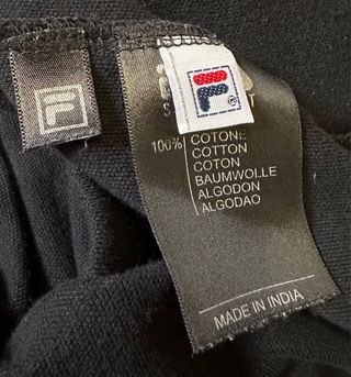 Camicia Polo | Nera | FILA | XL