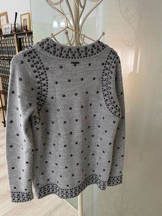 Jersey Michael Kors Tachuelas Gris