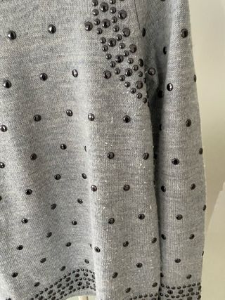 Jersey Michael Kors Tachuelas Gris