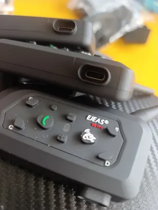 Kit EJEAS Intercomunicador motos árbitro