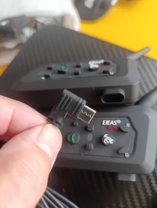 Kit EJEAS Intercomunicador motos árbitro