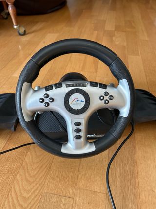 Volante y Pedales PS2