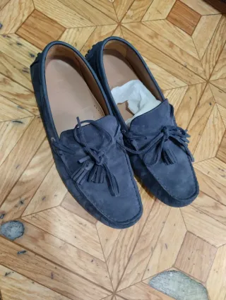 Mocasines Massimo Dutti azules como nuevo