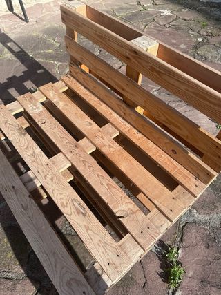 Asiento de Palets con Ruedas precio negociable!