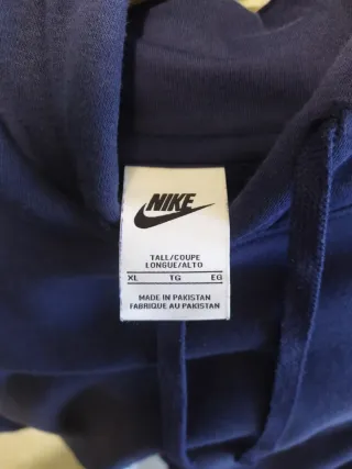 Sudadera Nike Azul Talla XL