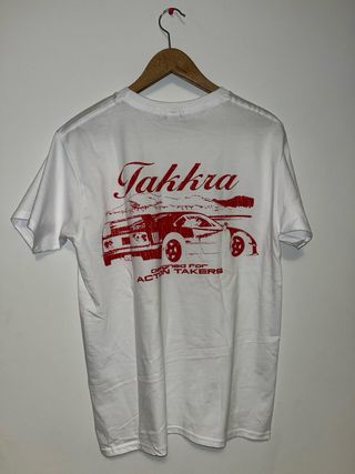 Camiseta Takkra Blanca Talla M