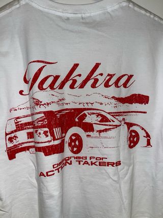 Camiseta Takkra Blanca Talla M