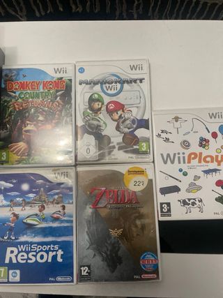Console Nintendo Wii + 5 Giochi