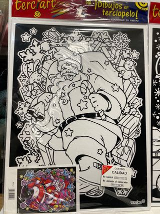 Lote de 3 Láminas Grandes Terciart. Navidad 2