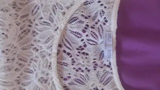 Vestido blanco de encaje