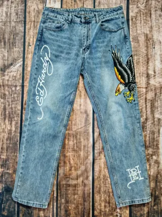 Jeans Ed Hardy uomo blu