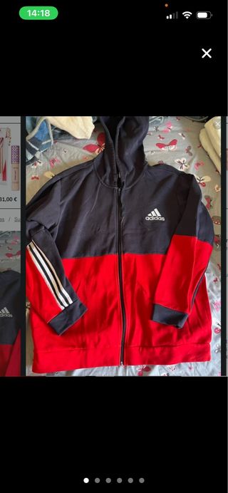 Sudadera Adidas bicolor