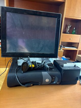 TPV con impresora y lector