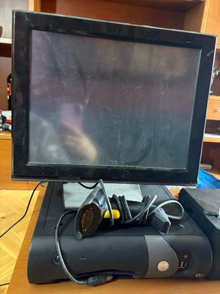 TPV con impresora y lector