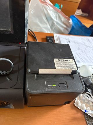 TPV con impresora y lector