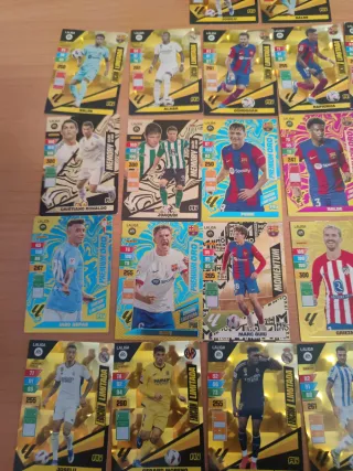 25 Cromos Fútbol Liga Edición Limitada