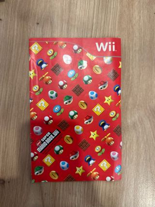 Manual Super Mario Bros Wii Nintendo