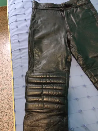 Pantalones de cuero para moto